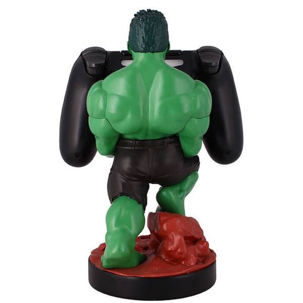 Hulk figur spændebeslag, 21 cm Cable Guy Display Stand