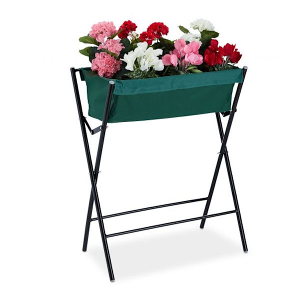 Blomlåda på ben hopvikbar