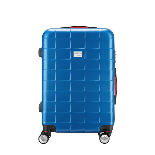 Hårdt bagagesæt, 3 dele, blå, 40-105 liter