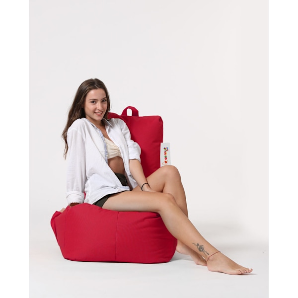 Garden Bean Bag Diamond - Rød