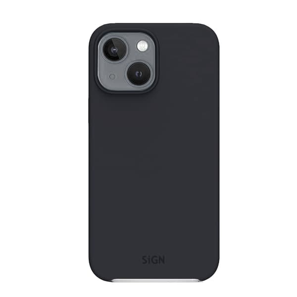 Liquid Silikonfodral till iPhone 13 - Svart