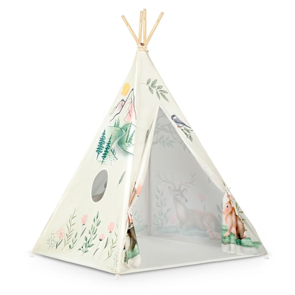 Tipi børnetelt Nukido - Beige