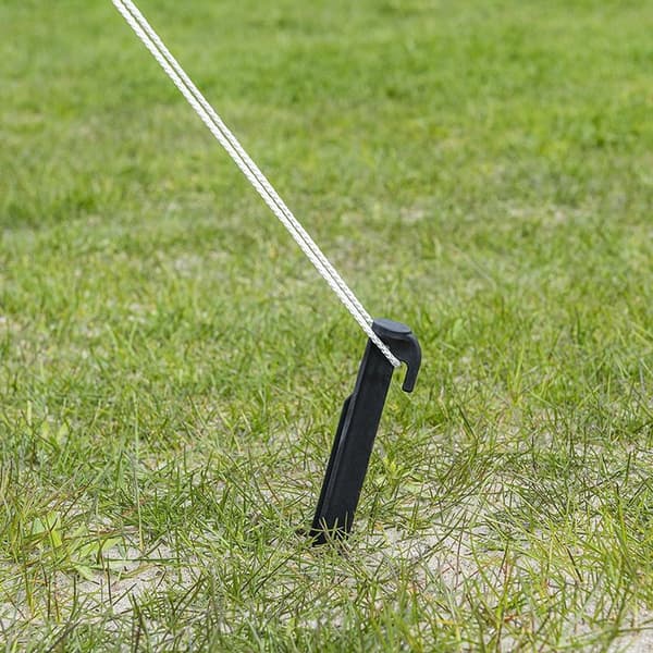 Tältpinne 30cm nylon - set med 6 delar