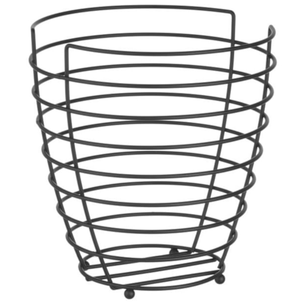 Korilanka hedelmäkulho, musta mattapinnoitteella halk. 230 mm - Hendi 427187