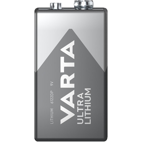 Ultra Lithium 9V -akku 1 kpl