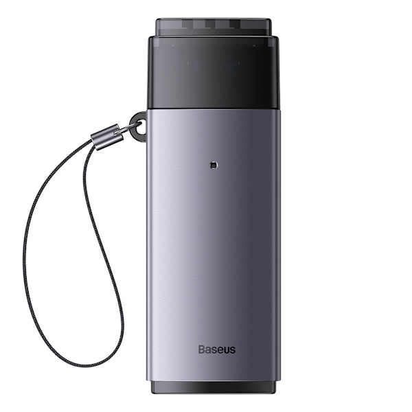 USB Lite Series SD/TF-kortläsaradapter, grå