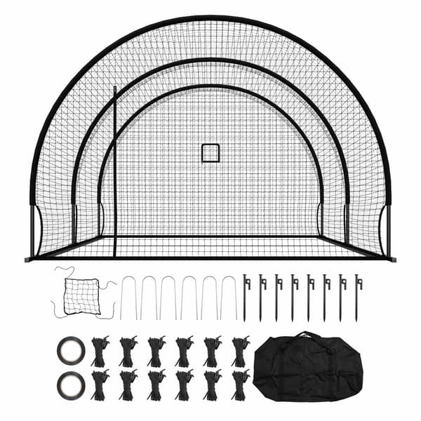 Baseball batting bur 19,9x12x8,2 ft, maskinport