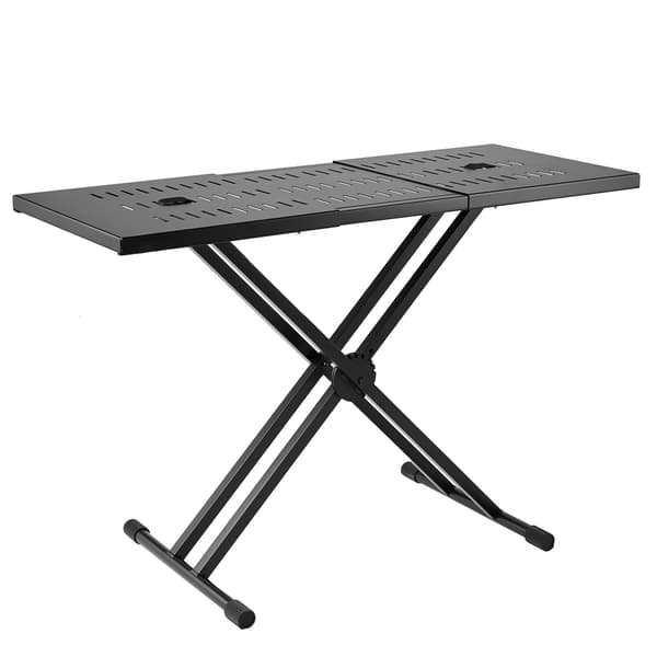 DJ-bordsstativ 32–43 x 18, justerbar höjd, hopfällbart