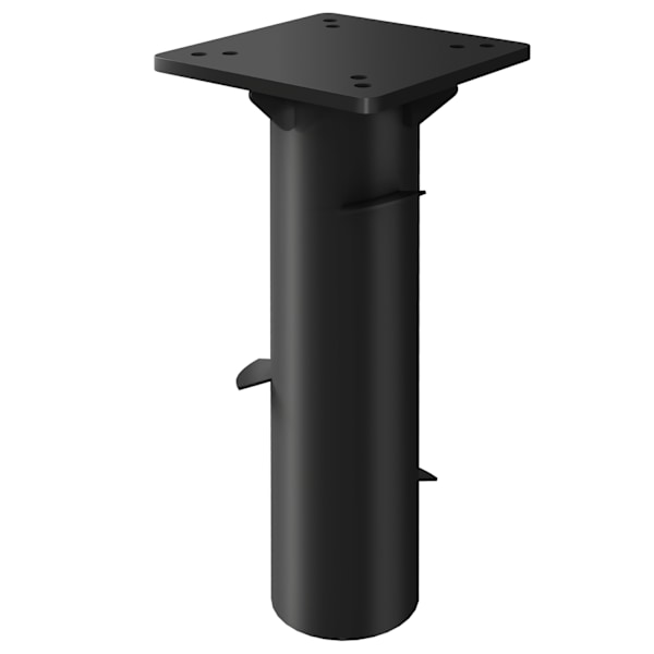 Parasolstativ af beton, udkraget paraplystativ, firkantet paraplyholder, stativ til udkraget paraply 113/92 mm, paraplyvægt til altan, terrasse, have,