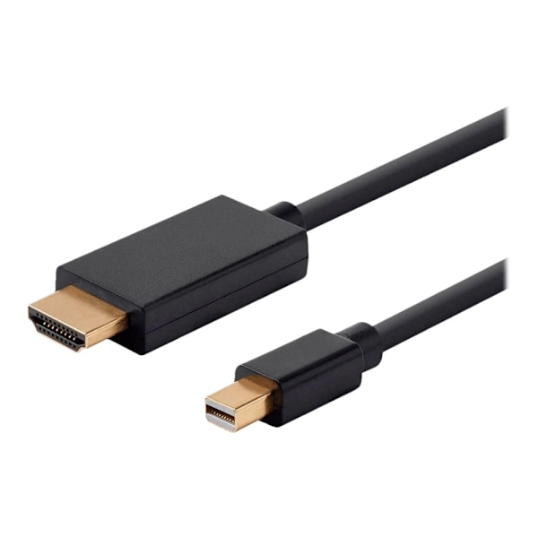 MicroConnect - Adapterkabel - Mini DisplayPort til HDMI - 1 m - sort - 4K60 Hz (4096 x 2160) understøttelse