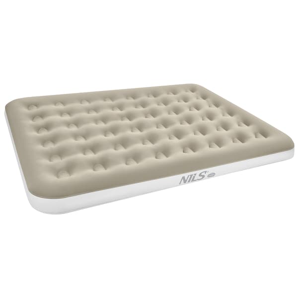 Campingmadras, 203x152x22 cm, Beige