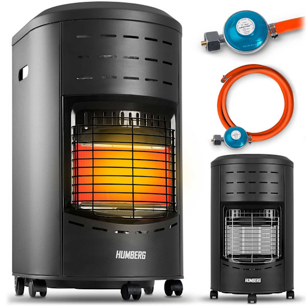 Gasvarmer HM-901 Humberg sort