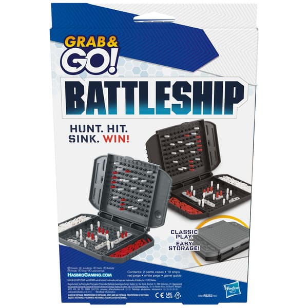 Matkapeli Battleship Grab&Go