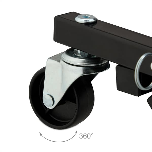 Folding Car Creeper Board med 360° svängbara hjul