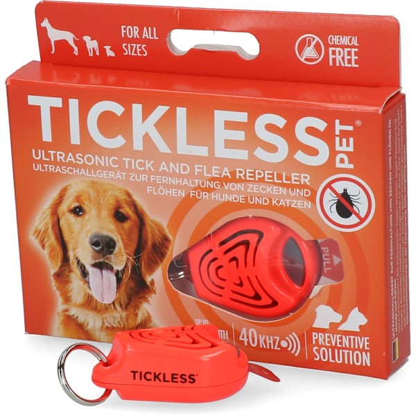 Tickless Pet pink op til 12 måneders beskyttelse