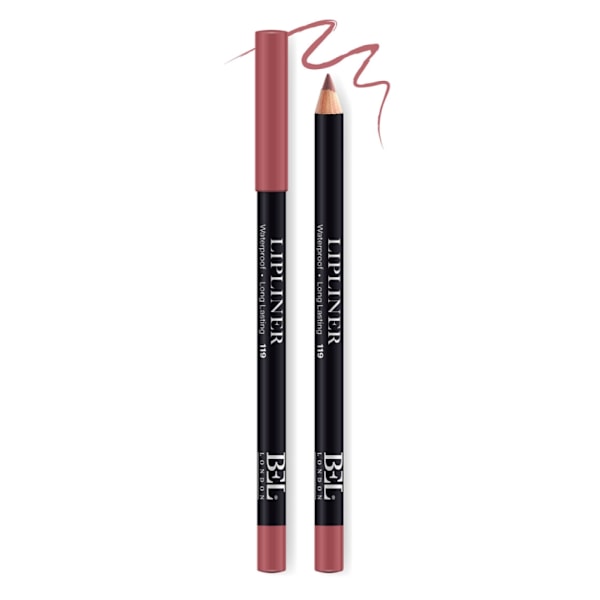 Bel London, BEL London, Hydrogenated Vegetable Oil, Waterproof, Contour, Lip Liner, 119, 0.78 g