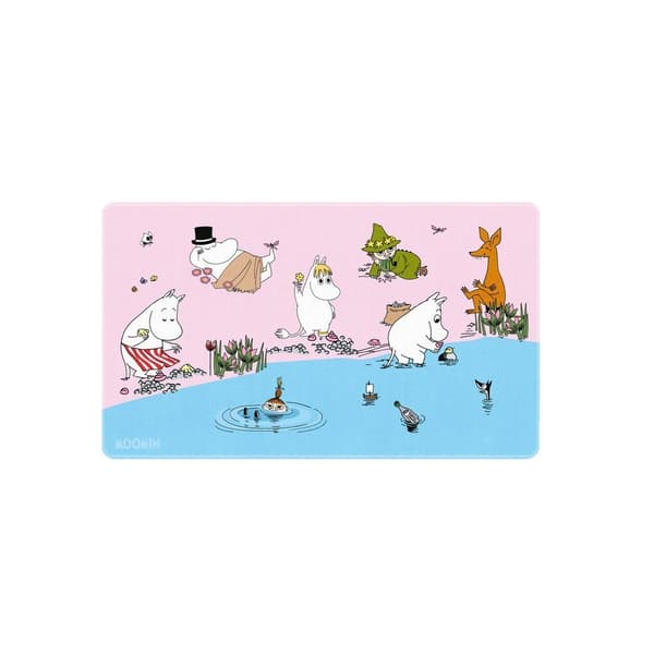 Mumin spelbordsmatta, stor storlek, halkfri yta