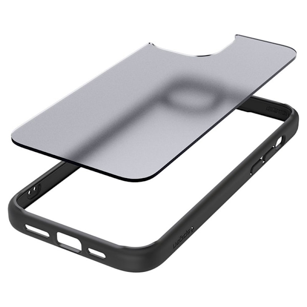 Spigen Ultra Hybrid - Cover til iPhone 15 (Frost Black)