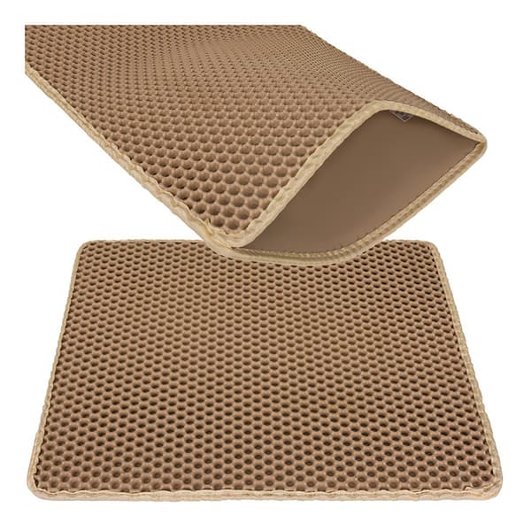 Kattebakkemåtte 60x45cm - beige Purlov