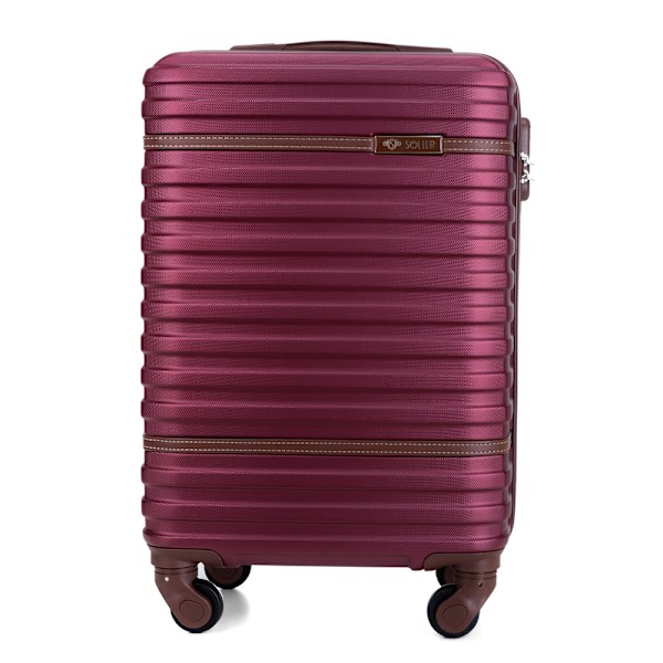 Lille rejsekuffert S 20' ABS STL957 bordeaux