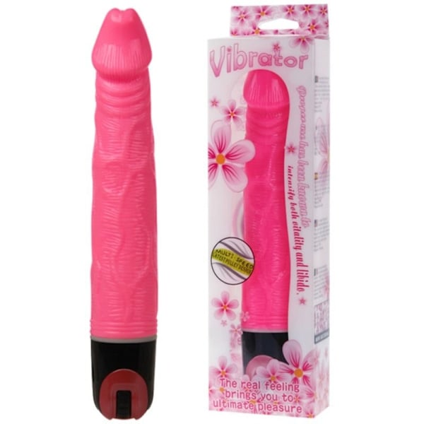 Baile - Vibrator Multispeed 21,5 cm Pinkki