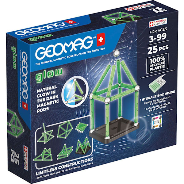 Geomag Glow Byggset 25 Delar