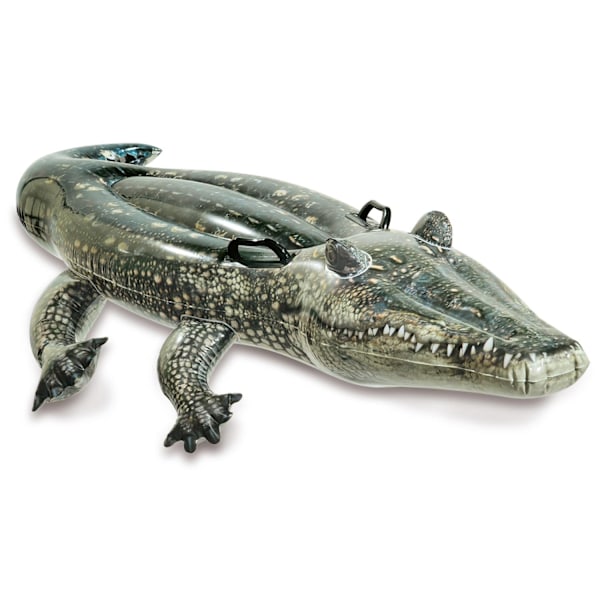 Uppblåsbar alligator för simning 170 x 86 cm INTEX 57551