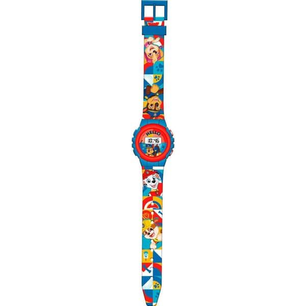 Paw Patrol digital klocka med justerbar rem och LED-display