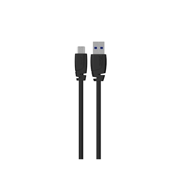 Sinox PRO USB C til USB A-kabel. 1 m. Sort