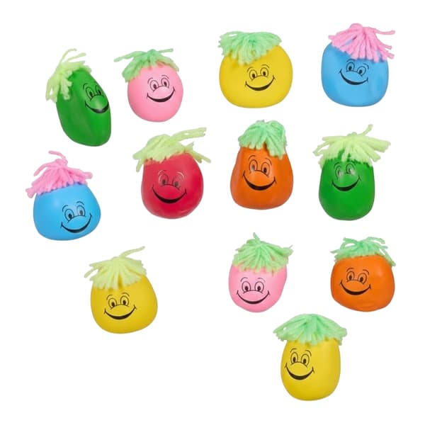 Stressboll 6 cm 12-pack
