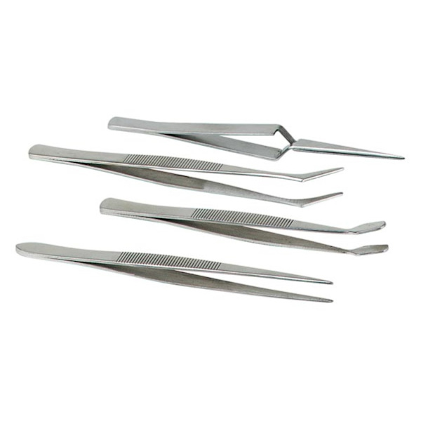 Set med 4 pincett