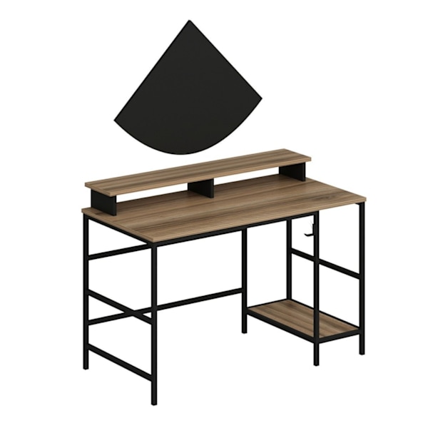 Study Desk Greta L - Dore, Sort