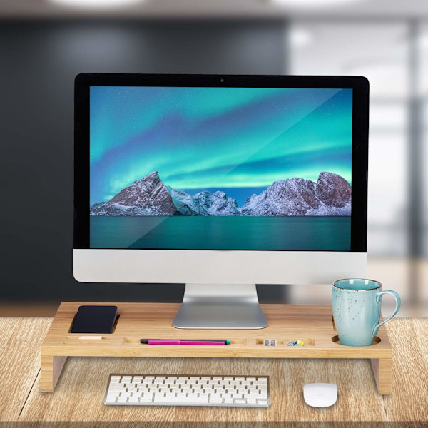 Bambu näyttöjalusta