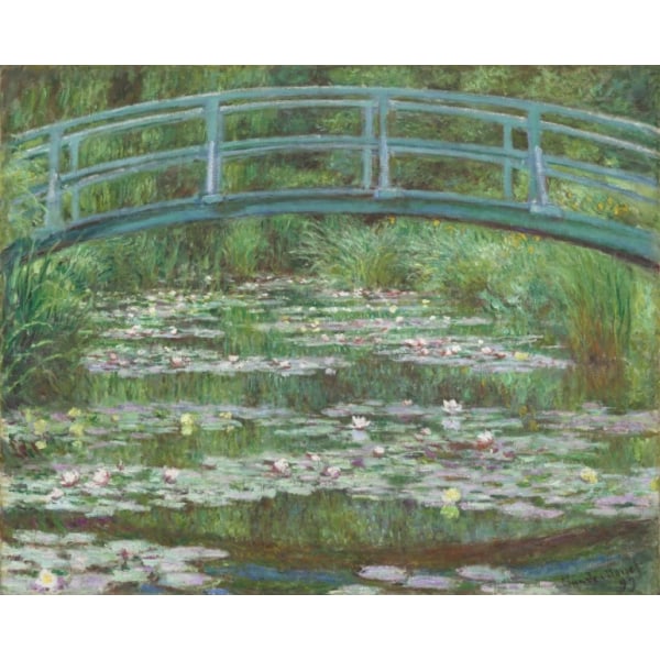 Japanese Footbridge 1899 - 30x40 cm