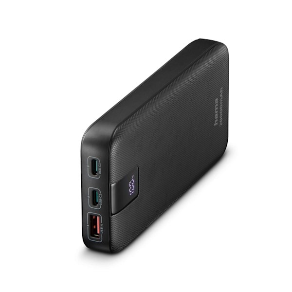 HAMA Powerbank PD 20000mAh 2xUSB-C+1xUSB-A antracit Anthracit