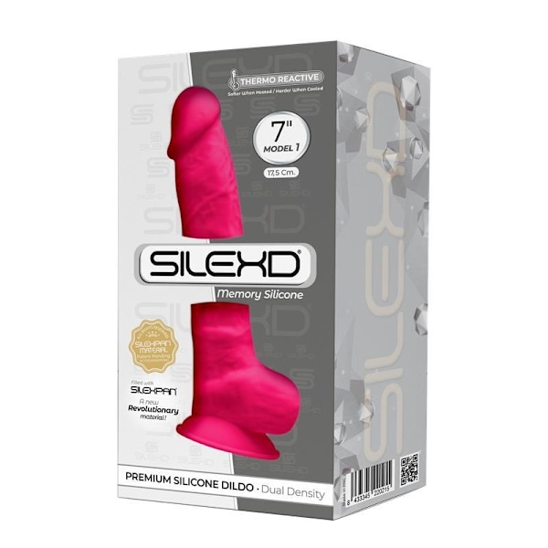 Dual Density Dildo Mod 1 - 7 Rosa