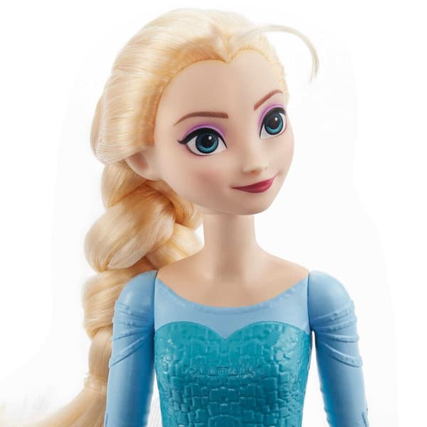 Fryst Elsa Doll med klänning och accessoarer