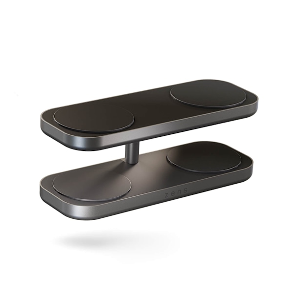 ZENS trådløs oplader Quattro Pro 4 Qi2 Sort Sort
