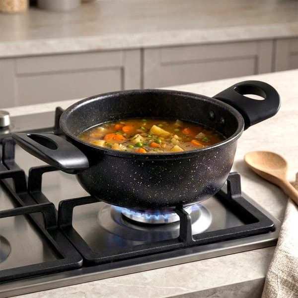 Granit Non-stick gryta, 16 cm, 1,2 l, diskmaskinssäker