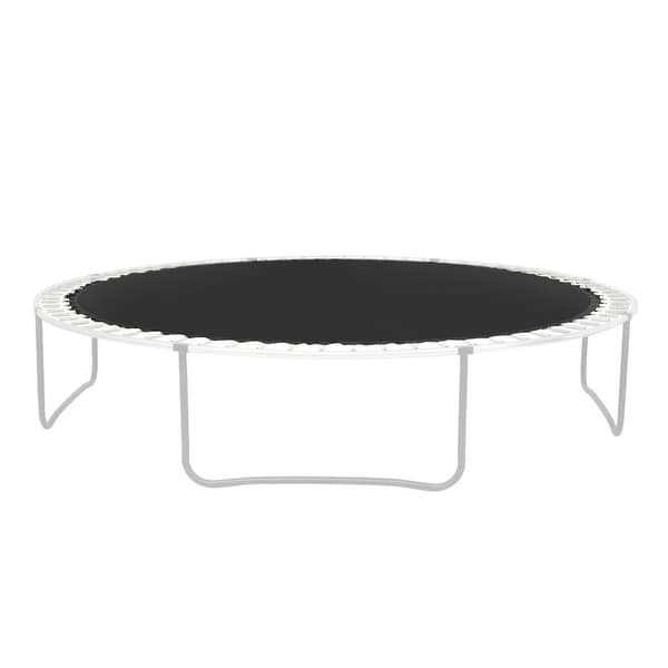 4,3 meter rund trampolinmatta, 72 V-ringar, 16,5–17,8 cm