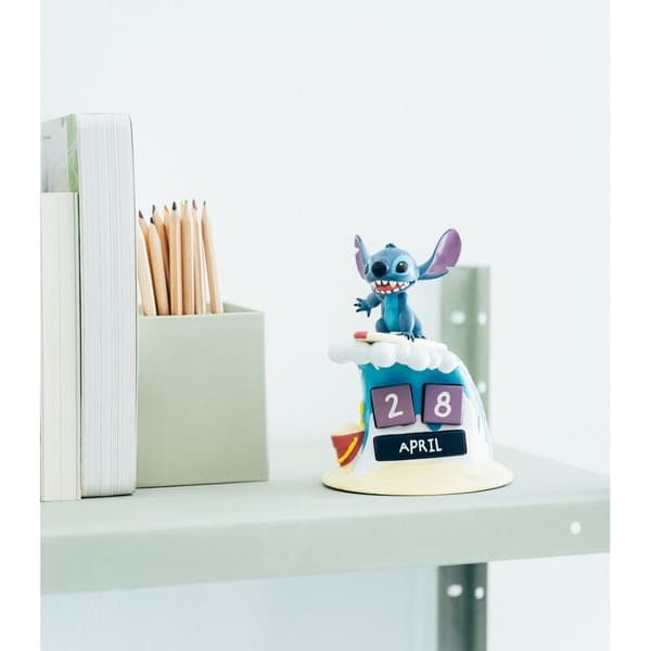 Stitch Surfer 3D evighetskalender för heminredning