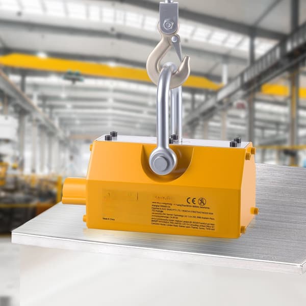 Permanent magnetisk lyftare 600 kg, N42, Utlösningshandtag