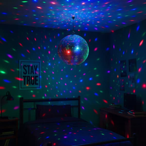 Disco Ball 50 cm – Takfäste Festdekor