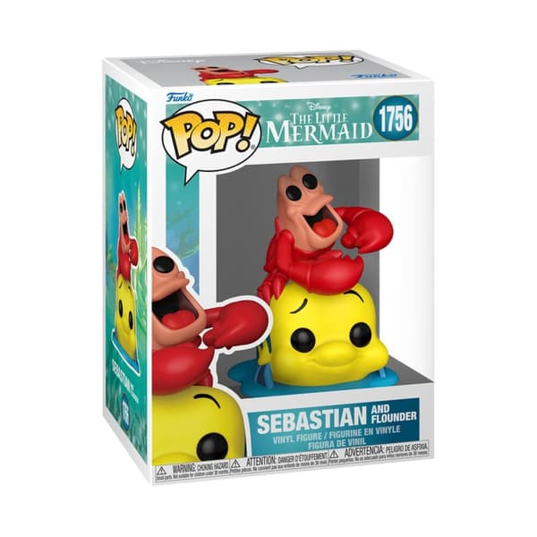 POP-figur Disney Sebastian och Flunder
