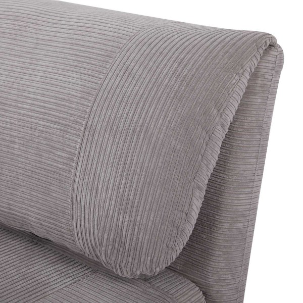 2-I-1 Sovesofa, Stoleseng, Justerbar Klapmadras, Gæsteseng, Klapseng, Ledningslook Til Soveværelse Og Stue, Polyester Lysegrå