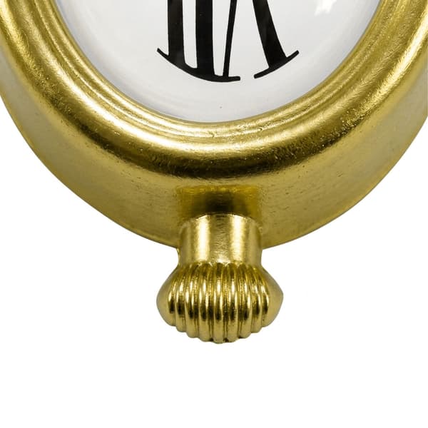 Surrealistisk guld bordur – buet Dalí design