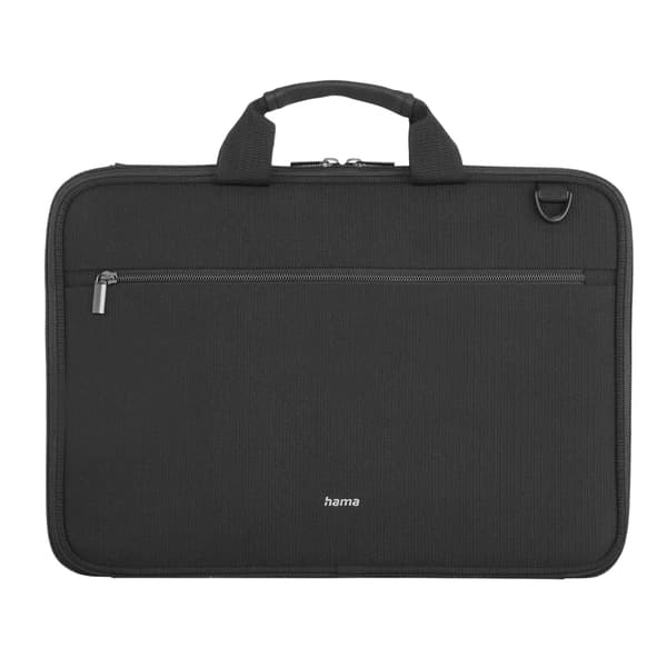 Laptoptaske, hårdt etui, 14,1 tommer, sort