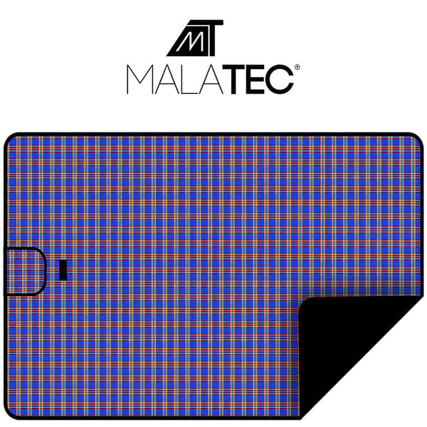 Piknikmatto 145x180 basic - sininen