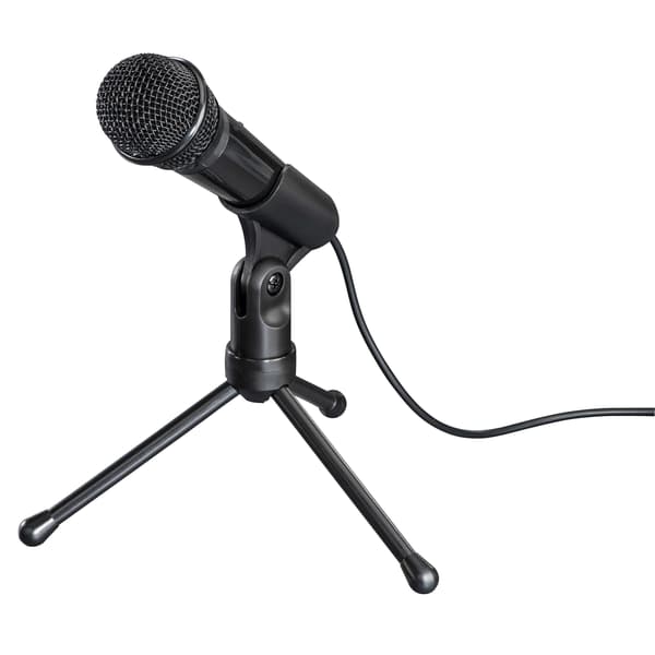 HAMA Mikrofon Allround MIC-P35 3,5 mm Sort