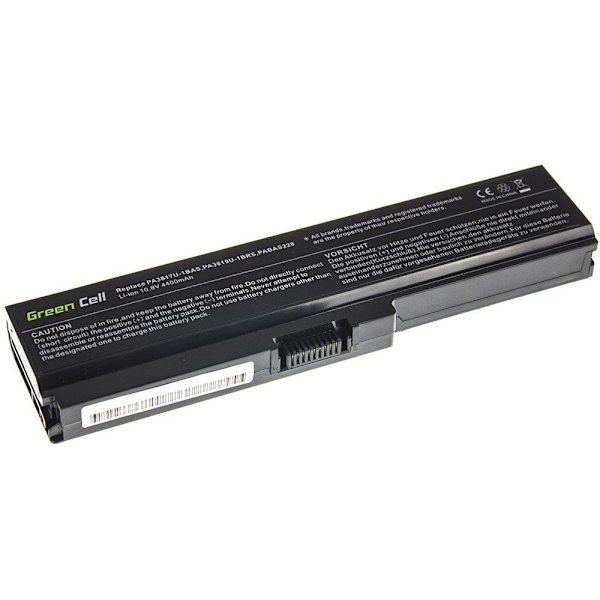 Green Cell Battery til Toshiba Satellite, 4400mAh, 11,1V